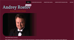 Desktop Screenshot of andreyrostov.com