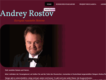 Tablet Screenshot of andreyrostov.com
